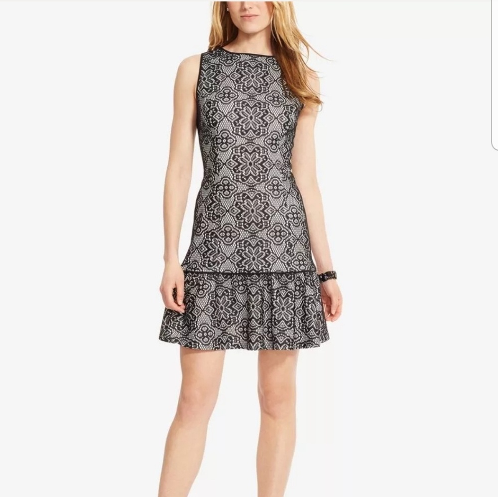 American Living sleeveless lace dress